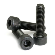 M2.5 Socket Head Cap Screws 12.9 Alloy Steel w/ Black Oxide DIN 912, 0.45 Coarse