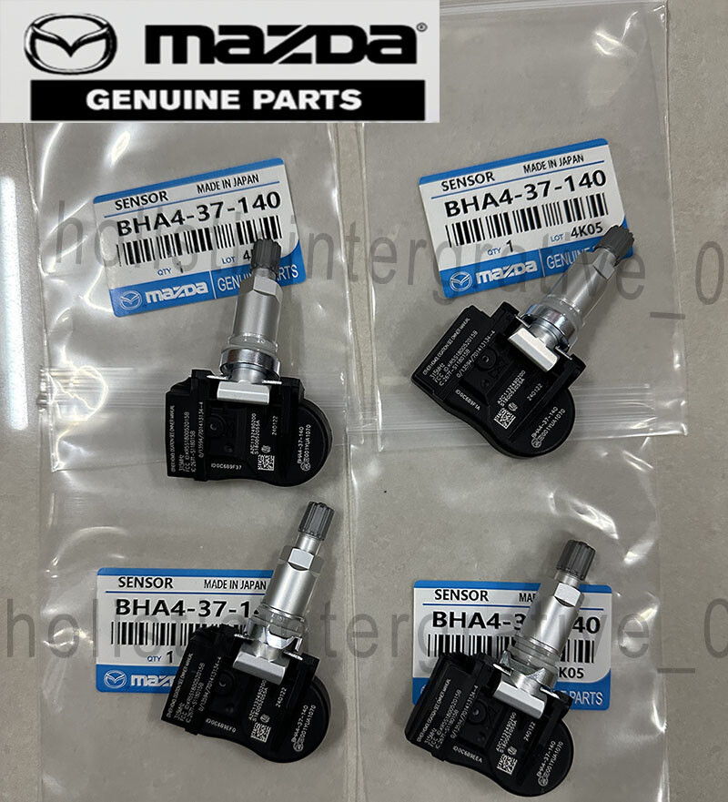 4PCS GENUINE OEM TIRE PRESSURE SENSORS TPMS For Mazda 2 3 5 6 CX7 CX9 RX8 Miata