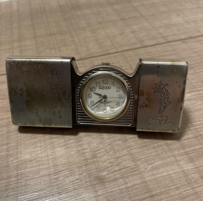 Zippo Time Tank Windy POCKET CLOCK | eBay
