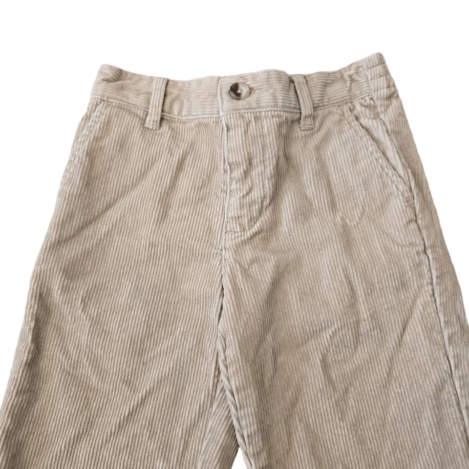 Janie And Jack Corduroy Pants Kids Boy Size 12-18 Months Beige 100% Cotton - Image 3 of 4