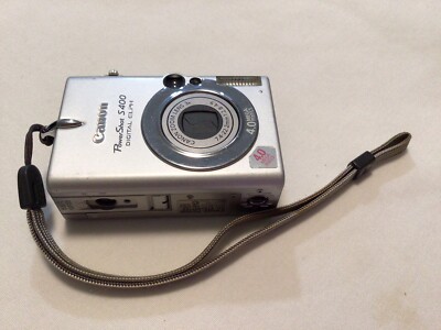 Canon PowerShot SD400 3x Optical Zoom Compact Digital Camera. Not