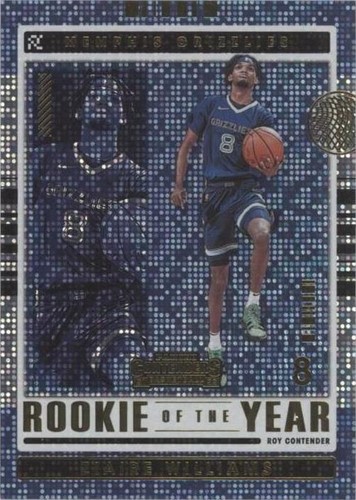 ZIAIRE WILLIAMS RC 2021-21 PANINI PRIZM CARD NO. 313 MEMPHIS