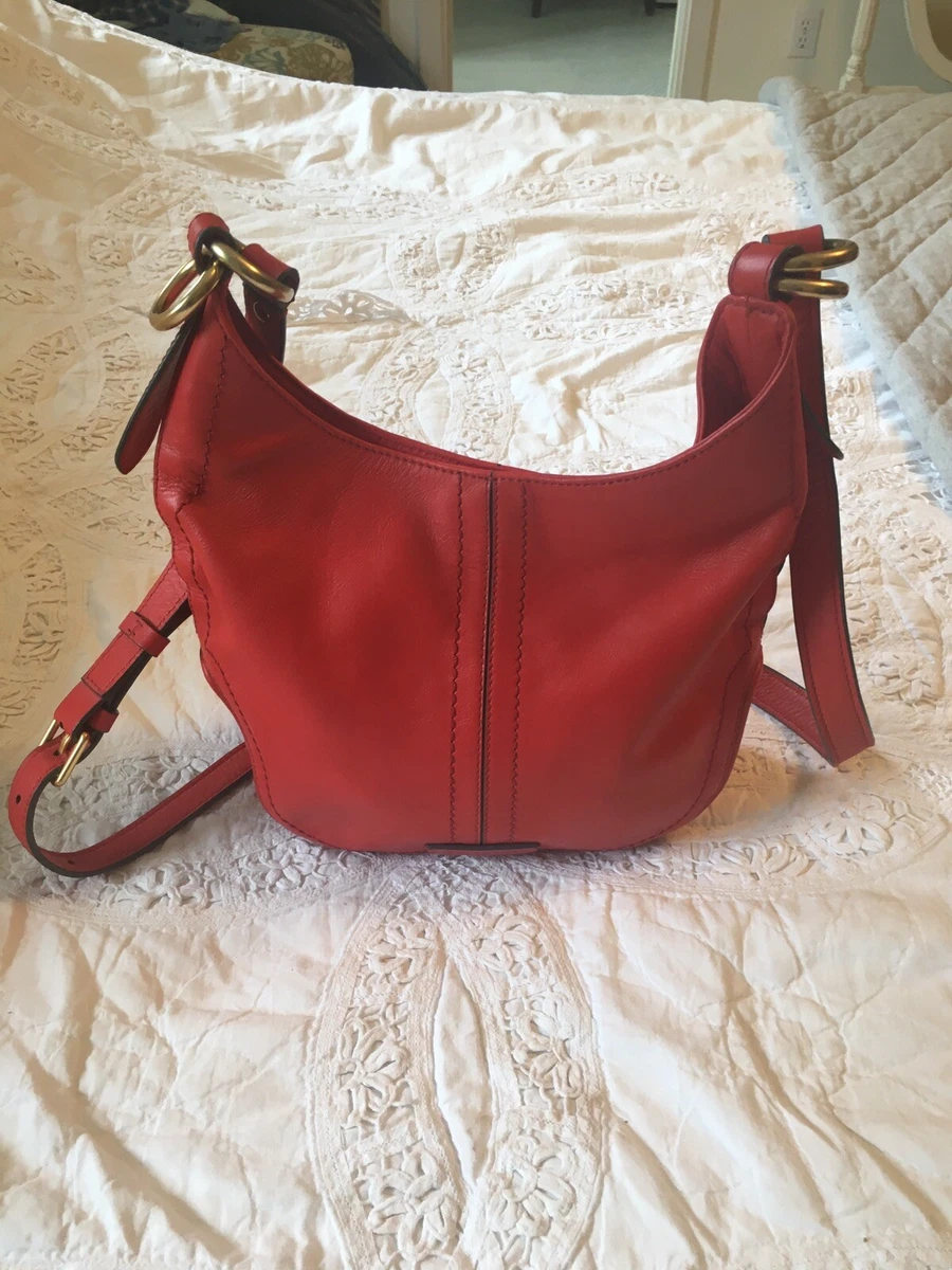 Fossil jolie crossbody brick red hot sale