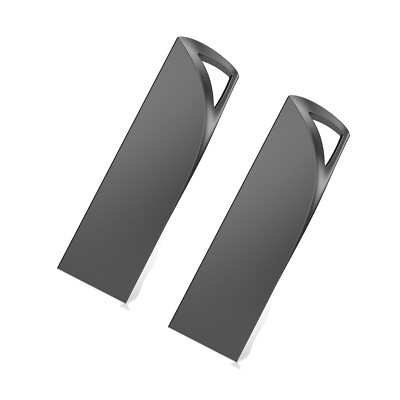 Kootion USB 3.0 64GB 2PCS High Speed USB Flash Drive Metal Memory Sticks Black