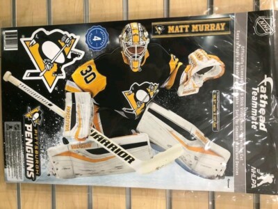 MATT MURRAY PITTSBURGH PENGUINS 11''X17'' 4 PIECE FATHEAD TEAMMATES WALL DECALS