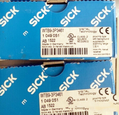 1PCS NEW FOR SICK WTB9-3P3461 Photoelectric Sensor