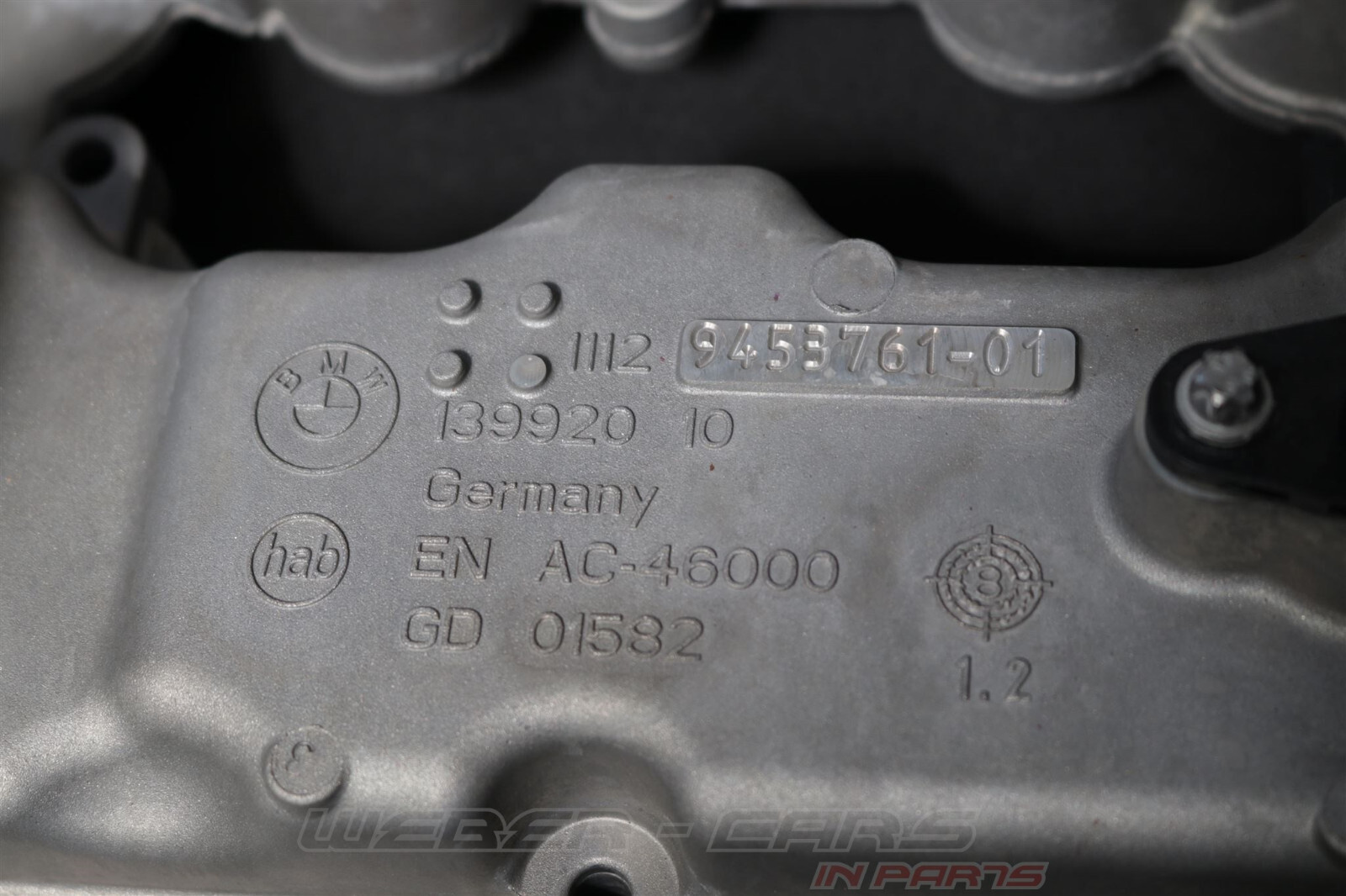 9453761 Valve Cover Cylinder Head Hat Cylinder 1-6 BMW 7er G12 LCI  