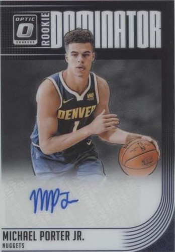 Michael Porter Jr. 18/19 Panini Donruss Optic Shock Prizm Rookie