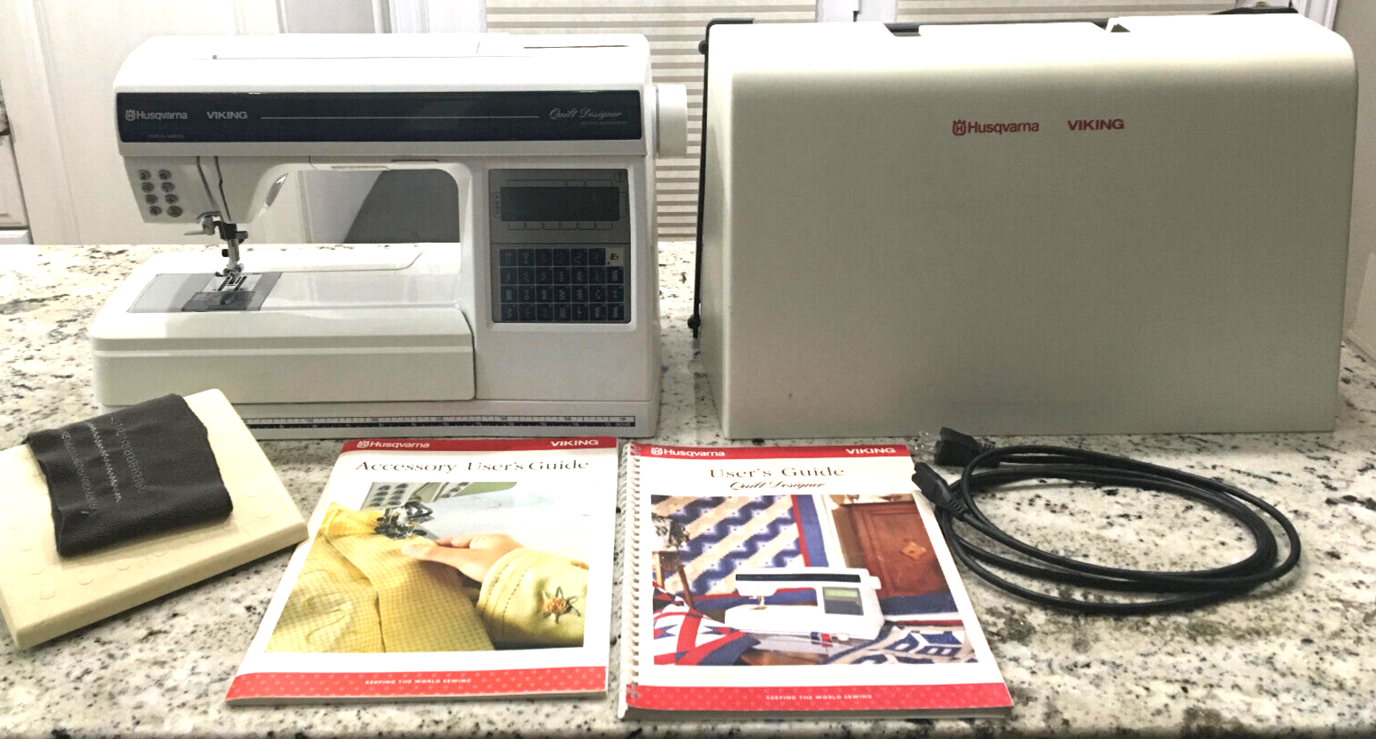 Viking Husqvarna Quilt Designer Exclusive Sensor System type 600 Bundle