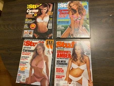 Carmen Electra Lot Of 3 Stuff Magazines #33,#48,#52 And #20 Survivors Amber