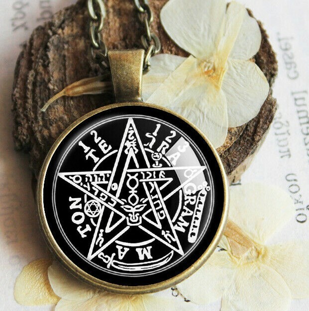 Obsidian Pentagram Pendant – Large Protection Amulet For Men 3 thumbnail image