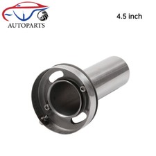 4 Round Tip Silencer Exhaust Muffler For 4 Inch Tip Removable Exhaust Silencer