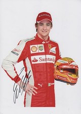 Esteban Gutierrez "Ferrari" Autogramm signed 20x30 cm Bild