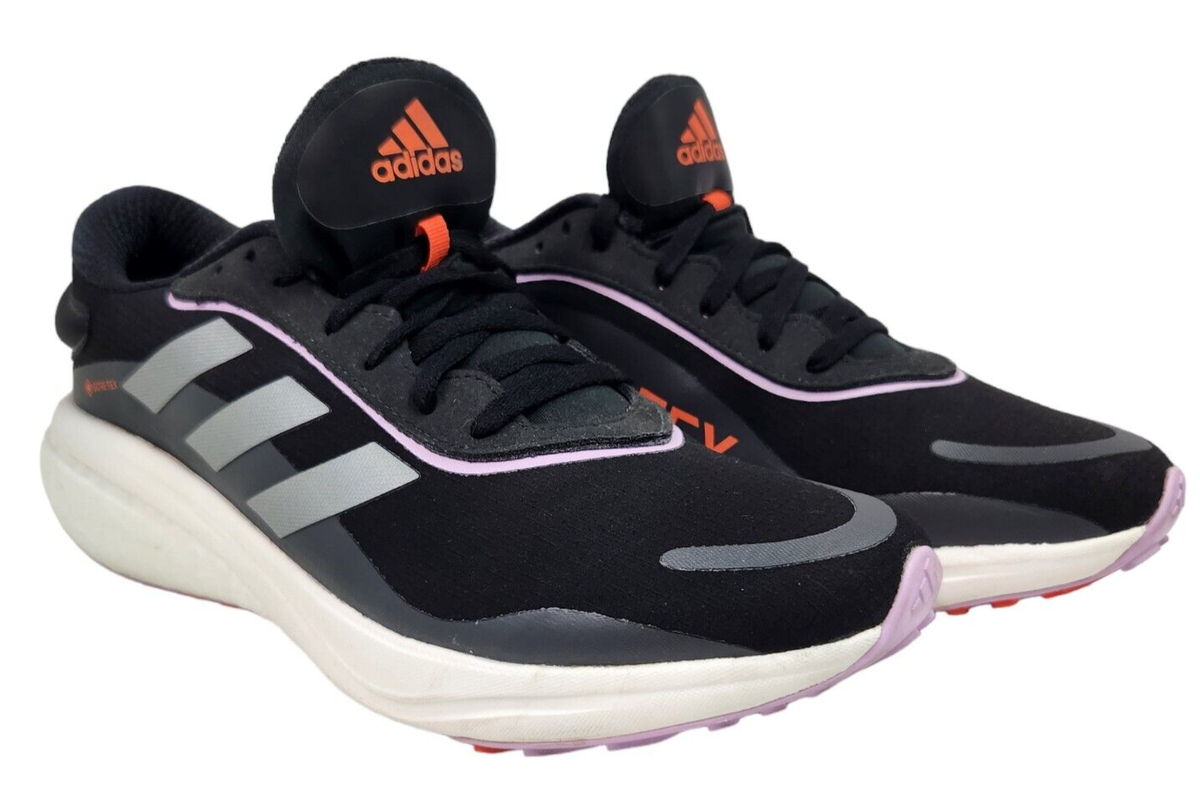 Adidas Supernova Gore-Tex GTX Black White W 9.5 US Running Shoes