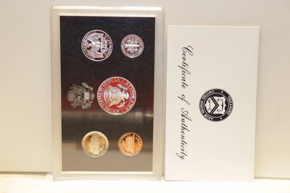 1996 S US 90% Silver Proof Set (Original Package From Mint). - Image 2 of 3