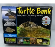 Exo-Terra Aquatic Turtle Bank Magnetic Floating Island Small 6.5 x 4.9 x 1.3"