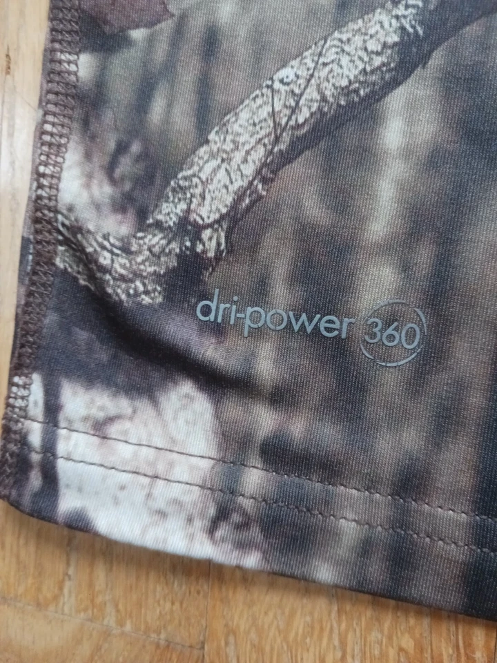 Russell Athletic Mossy Oak Hunting Tree Camo Longsleeve Shirt Size XL - Image 4 of 4