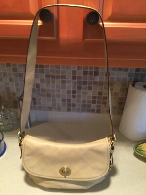バッグ OLD COACH leather shoulder bag COACH Z Leather Flap Duffle Bag Handbag Crossbody Hobo Z23987 SAND
