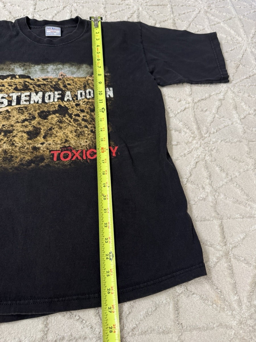 System Of A Down Toxicity T-Shirt (L) Vintage All Sport
