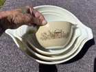 Vintage Pyrex Forest Fancies Cinderella Mixing Bowl Set of 4 ~ Mushroom Design