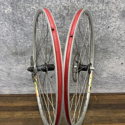 Mavic X223 26in Wheel Set Disc Adapter Shimano Silent Clutch FH