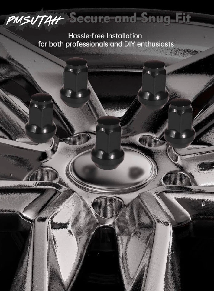 Bulge Lug Nuts 2005–2022 Kawasaki BRUTE FORCE KVF750 KVF 750 4X4i ATV Wheel Nut - Image 3 of 4