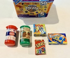 World's Smallest Micro Toy Box "Series 1" Lot Of 5 Miniature Games