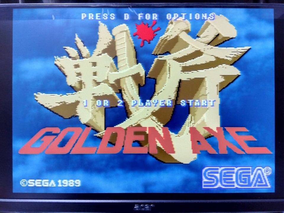 Golden Axe Per NEO GEO – Versione Arcade / AES (ROM) – SNK – Testato Funzionante