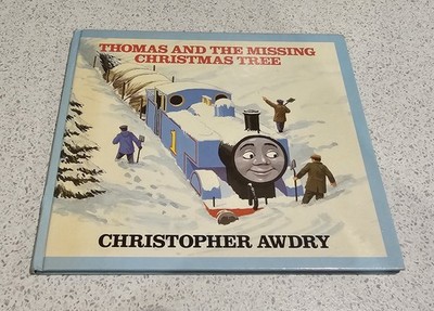 Vintage thomas the rank engine Thomas & The Missing Christmas Tree Hardback 1987