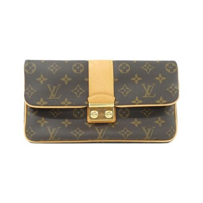Authentic Louis Vuitton Monogram (Sofia Coppola) Slim Clutch M42427 Bag #230...