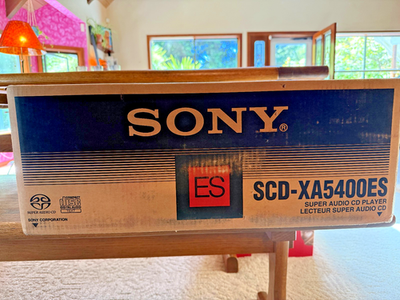 Sony ES Super Audio SCD-XA5400ES CD Player for sale online | eBay