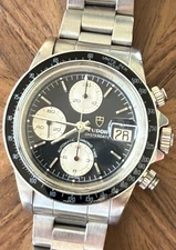 ROLEX TUDOR CHRONOGRAPH Big Block 94200 With Original Boxes, Manual, Wallet etc.