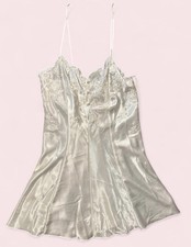 Vintage Alexandra Nicole slip dress with floral embroidery and adjustable straps