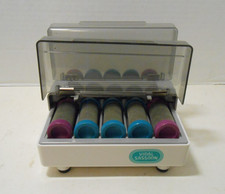 Vidal Sassoon Flocked Hot Rollers VS371 10 Velvet Hair Curlers Clips TESTED