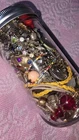 Over 1.5lbs Mystery Jewelry Jar Vintage To Modern COSTUME,SILVER,GOLD