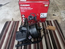 New In Box Husky 5/16 Cable  Drum Auger Machine