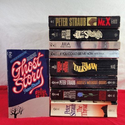 Peter Straub 9 Book Lot VTG Paperbacks Ghost Story Talisman Julia Shadowland