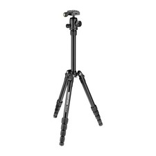 Manfrotto Element Small Traveller Aluminum Three LegAngle Stops Tripod Black