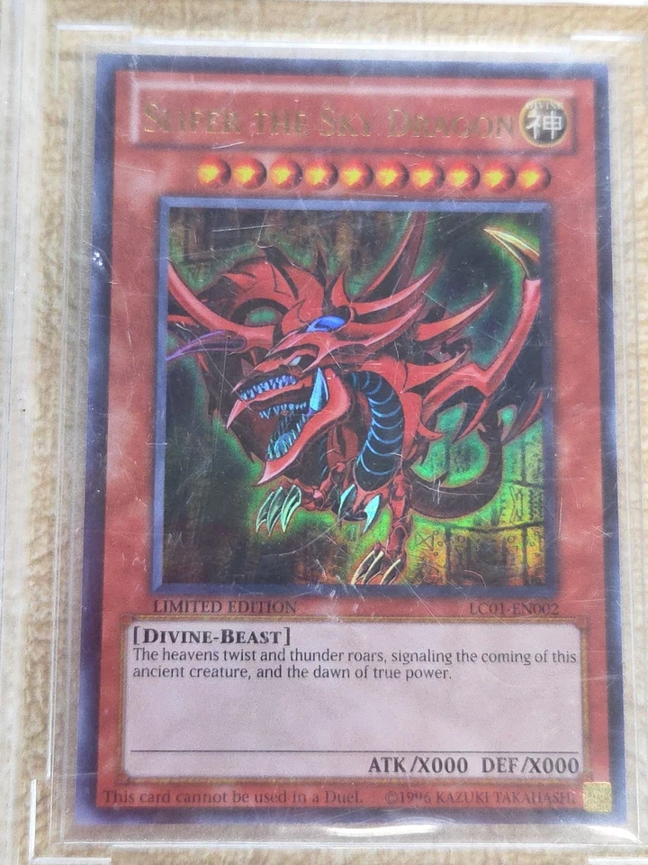 2010 Slifer The Sky Dragon Yugioh Legendary Collection BCCG 10 Mint - Image 2 of 4