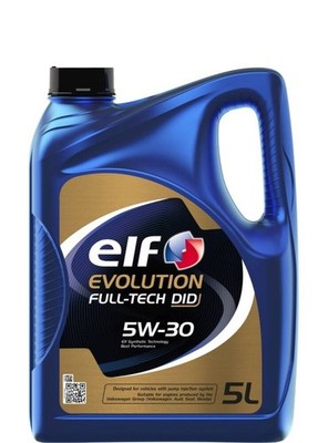 For ELF 2225746 ELF OIL 5W30 5L EVOLUTION FULL TECH DID / C3 / SN/CF / 502.00 5
