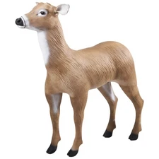 Uimoso Realistic Outdoor Deer Decoy with Foldable Legs for Hunting, 1-Pack
