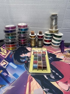 Artistic Wire/ Parawire Lot Mixed Ga. From 20-22-24 .