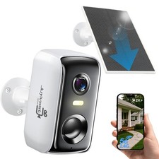 Security Cameras Wireless Outdoor, WIFI Cameras for Home Security with AI Mot...