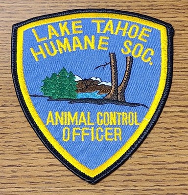 NV - Lake Tahoe Nevada Humane Society Animal Control Officer ACO Shoulder Patch