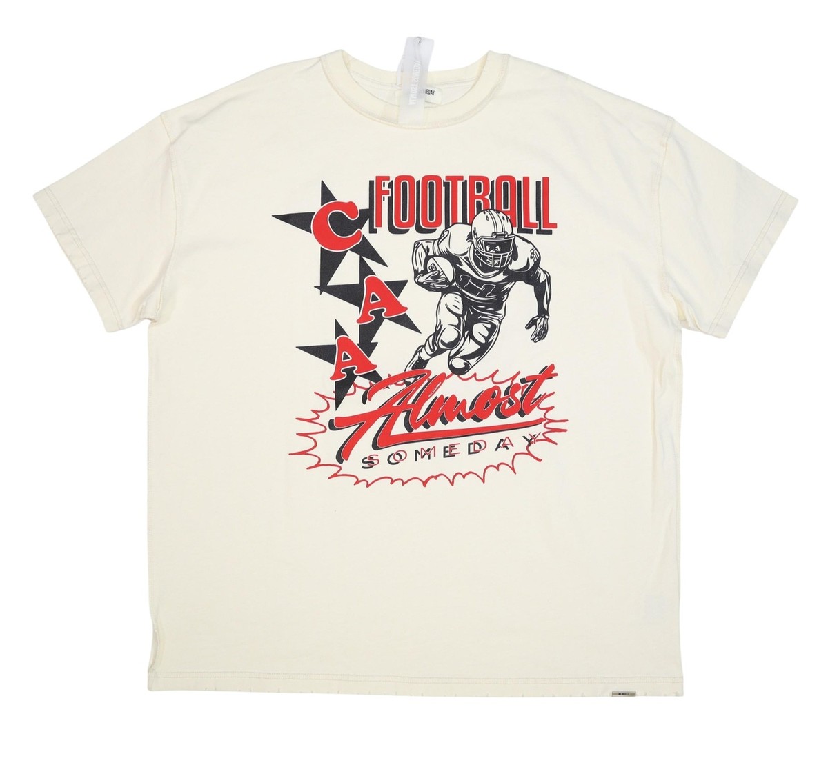 Almost Someday Shirt Mens 3XL White Football Sports Graphic T