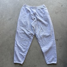 VINTAGE Nike Sweatpants Mens L 90s Made In USA Swoosh Track Joggers Gym VTG