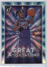 2021 Panini Donruss Great X-Pectations Holo Teal Laser Davion Mitchell #1 0z0n