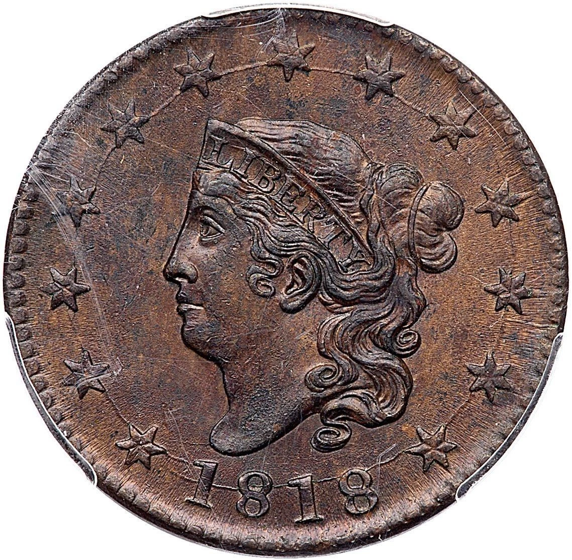 1818 Year Coronet Head US Large Cents (1816-1839) for sale | eBay
