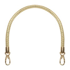 1 Pcs Braided Purse Strap, 21.6 Inch for Handbag Tote Making  Light Gold 