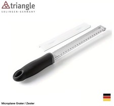 Microplane Gourmet Style Zester Grater Narrow with Cover. Chefs Plating Tool